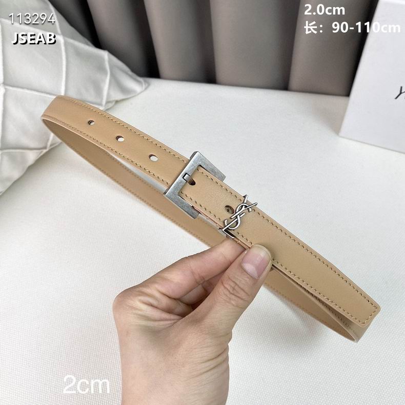 YSL belt 20mmX90-115cm 8L01