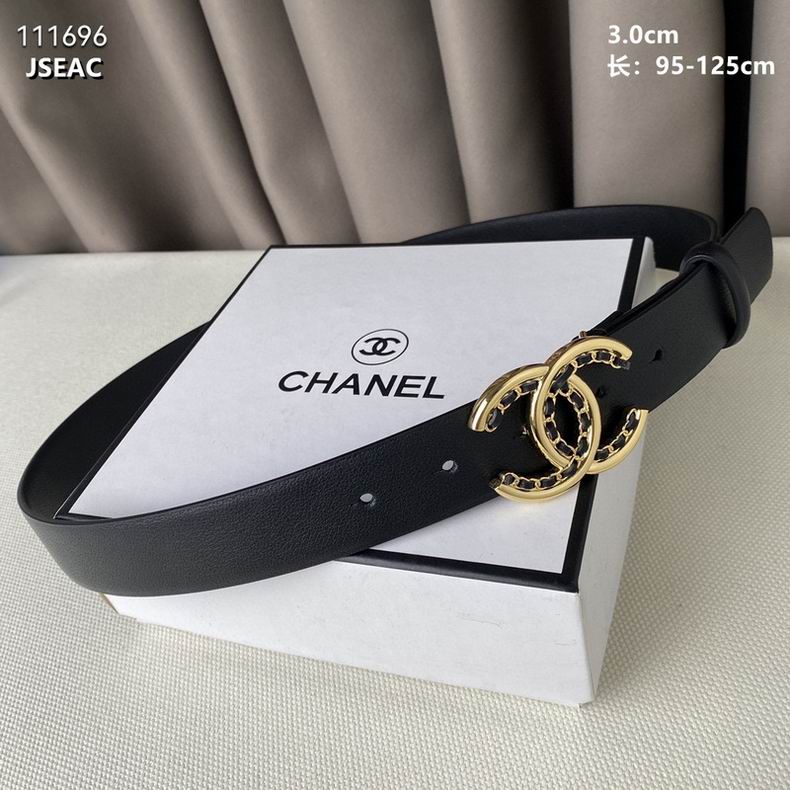 Chanel belt 30mmX95-125cm 8L143