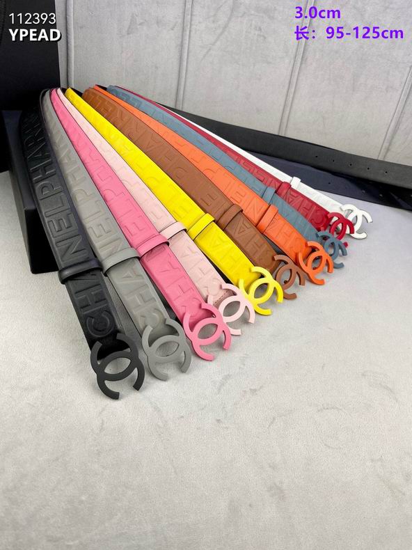 Chanel belt 30mmX90-125cm 8L153