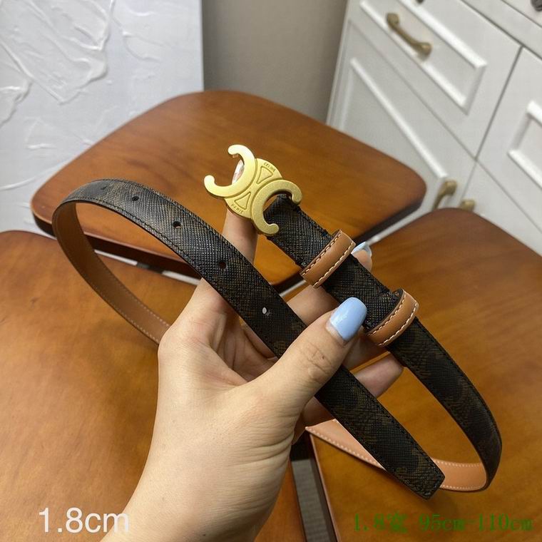 2024Celine Belt 18mm 1125