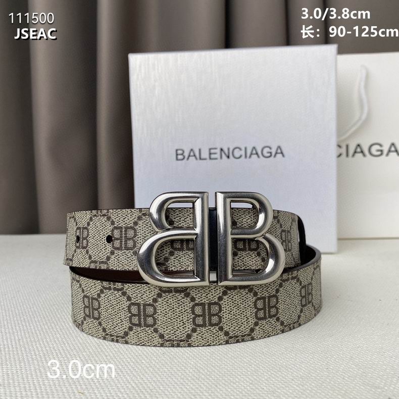 2024Balenciaga Belt 30mm 1109