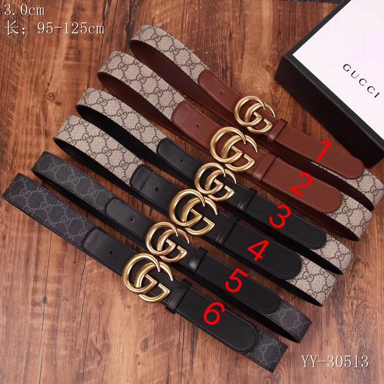 Gucci belt 30mm 95-125cm 8L07