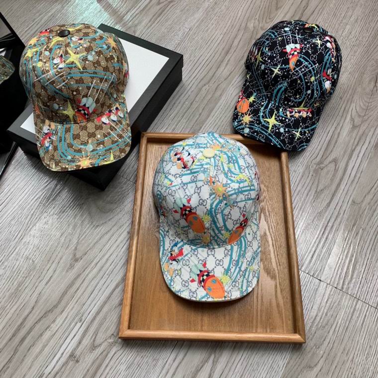 Gucci X Disney Caps