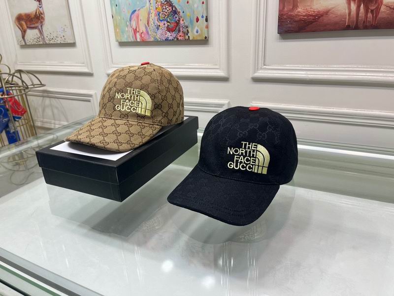 Gucci X Northface Caps
