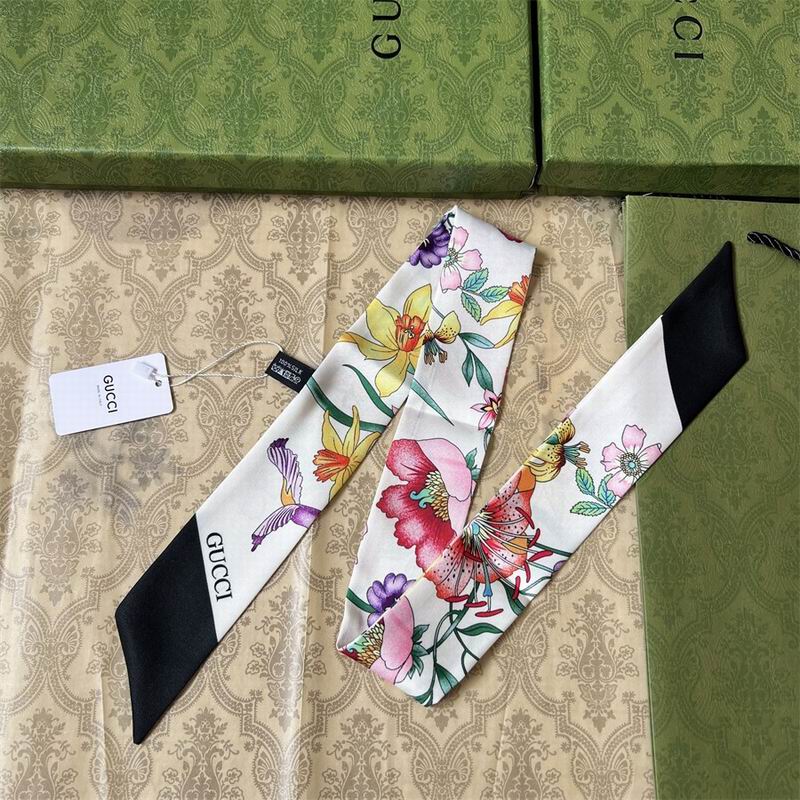 Gucci silk ribbon 5X90cm  E012214