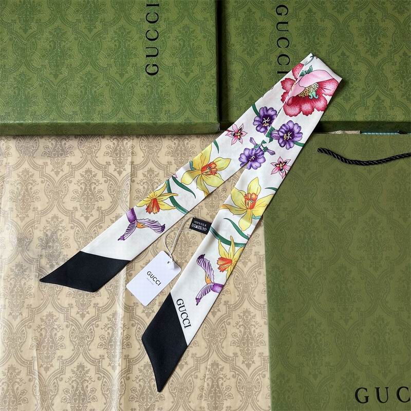 Gucci silk ribbon 5X90cm  E012214