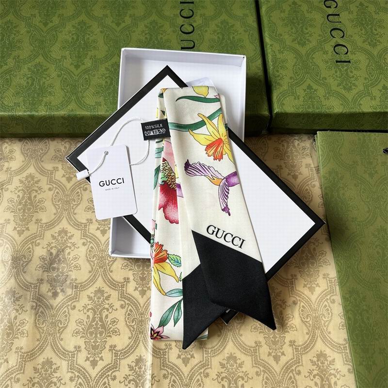 Gucci silk ribbon 5X90cm  E012214